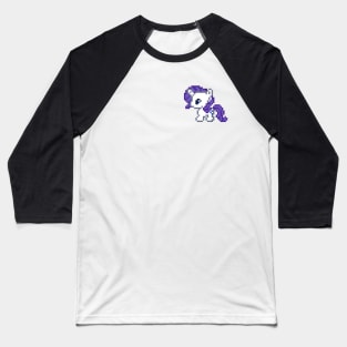 Little pony rarity Baseball T-Shirt